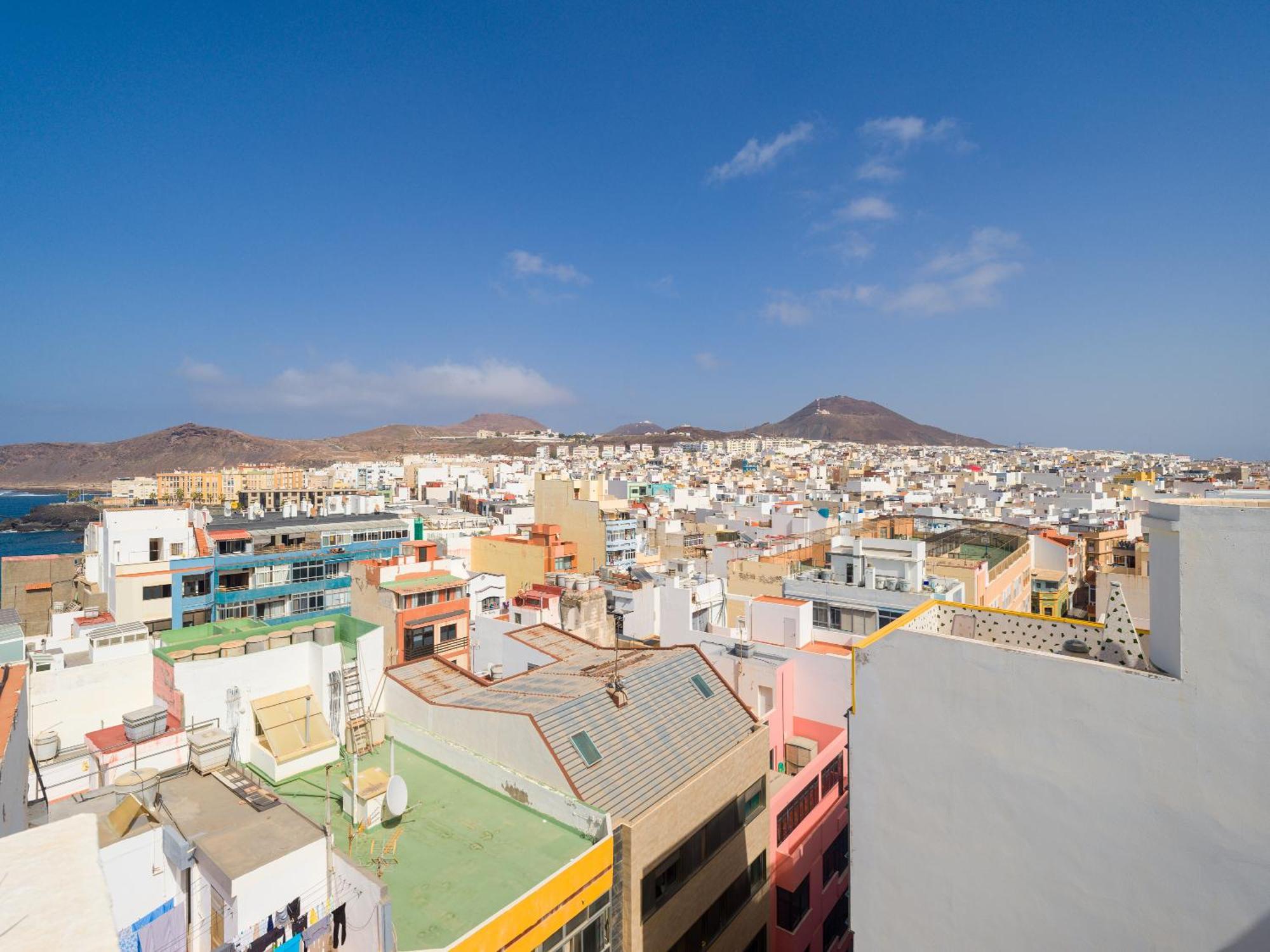 Casita Canaria Playa Beachfront Access & Lateral Ocean View With Terrace Las Palmas de Gran Canaria Extérieur photo